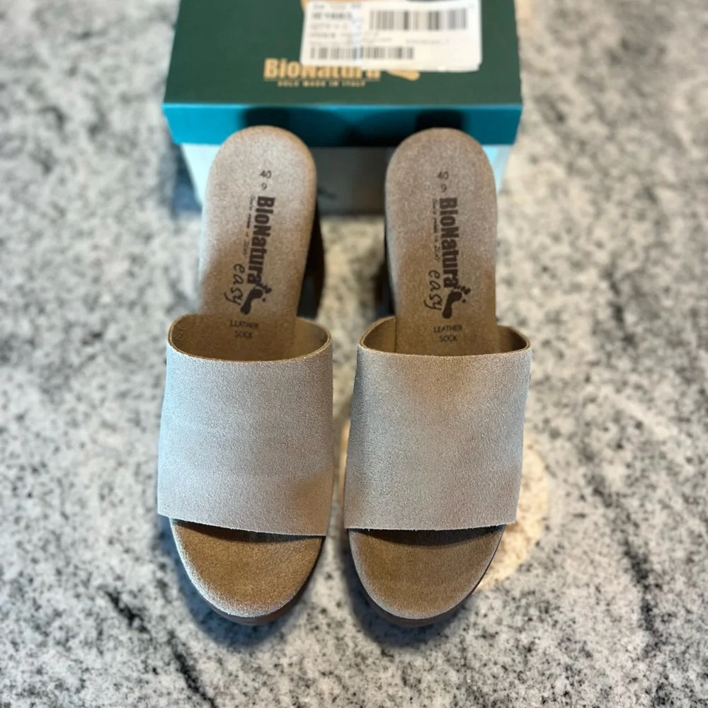 NIB BioNatura Platform Sandals - Picture 2 of 4